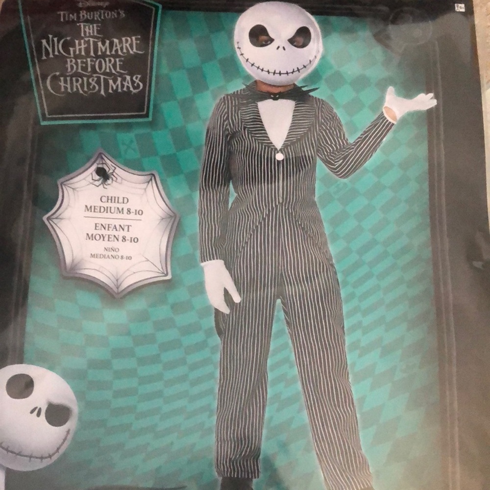 Nightmare Before Christmas Jack Skellington Kids Costume
